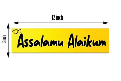 Hanging wall decor pvc 12 BY 3 INCH Each wall home decor item home decor_img_1