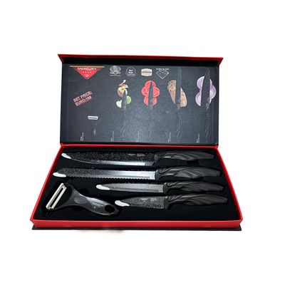 Zepter 5 Pcs Non-Stick Knife Set for Kitchen, Super Sharp high Carbon Stainless Steel Material_img_1
