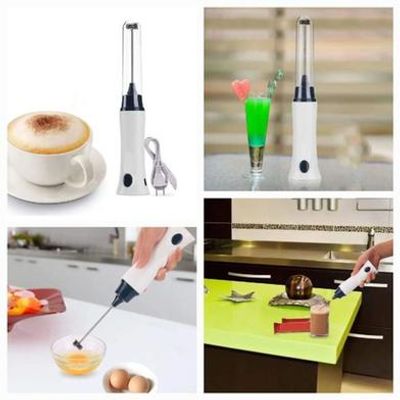 Rechargeable Hand Mixer Egg Beater And Coffee Mixer_img_0