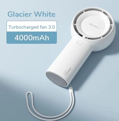 JISULIFE FA43 Handheld Turbo Fan 4000mAh – White Color ._img_1