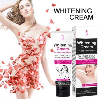 Body Whitening Cream Skin Armpit Elbow Lighten Bikini Underarm Unisex Axilas_img_2