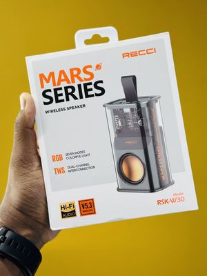 RECCI RSK-W30 Transparent Wireless Speaker with RGB Light_img_5