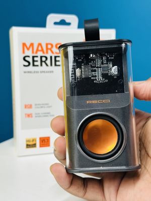RECCI RSK-W30 Transparent Wireless Speaker with RGB Light_img_6