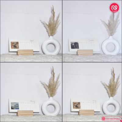 Minimal Desk Calendar - Timeless Desk Companion_img_3
