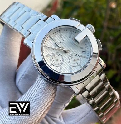 GUCCI SILVER CHAIN WHITE DIAL_img_1