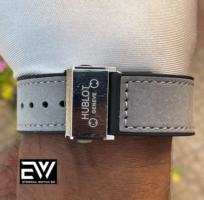 HUBLOT BB GRAY BELT VELVET TEXTURE_img_4