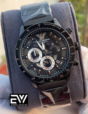 ARMANI MECCANICO CH MATT BLACK DIAL BLACK_img_1