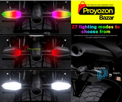 Motorcycle Projection Turn Signal LED Turning Light_img_7