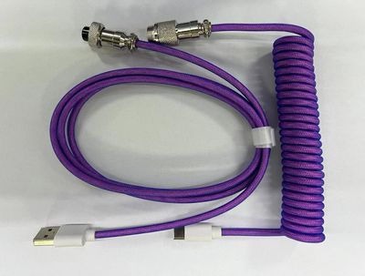 Aviator Coiled Braided Type-C 2.7M Cable_img_2
