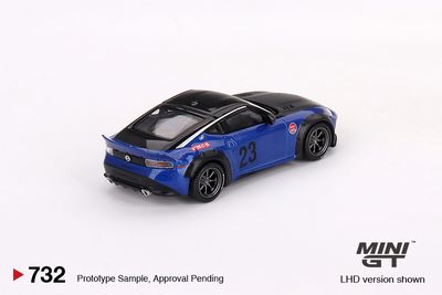 Mini GT 732 Nissan Z LB★NATION WORKS Seiran Blue_img_2