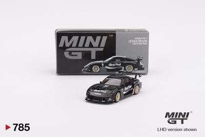 Mini GT 785 MAZDA RX-7 LB-Super Silhouette Liberty Walk Black_img_0