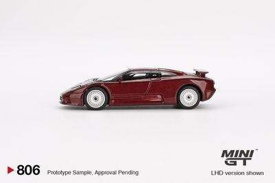 Mini GT 806 Bugatti EB110 GT Dark Red Metallic 1:64_img_3