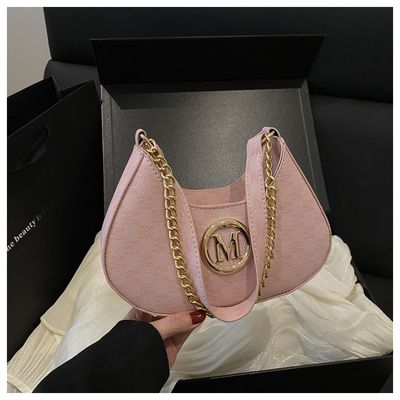 2025 Spring New Arrival Fashionable Niche Underarm Bag Stylish Personalized Shoulder Bag Letter Printed Crossbody Commuter Women's Bag_img_9