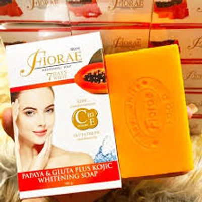 Fiorae Papaya & Gluta Plus Kojic Whitening Soap_img_5