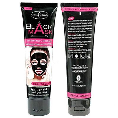Aichun Beauty Black Mask Remove Blackhead Deep Cleansing Face Mask 120ml_img_2
