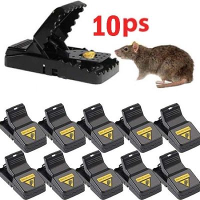 Mouse Trap(10ps) ইঁদুর ধরা/মারা মেশিন 10 পিস_img_0