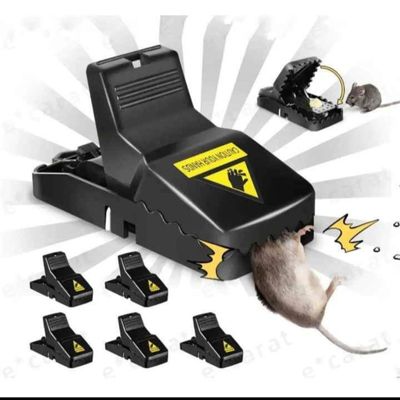 Mouse Trap(10ps) ইঁদুর ধরা/মারা মেশিন 10 পিস_img_1