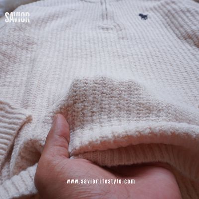 Creamy White - Soft Knit Sweater_img_2