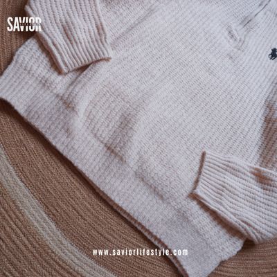 Creamy White - Soft Knit Sweater_img_3