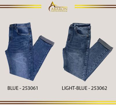 ROOKIES JEANS PANT - Blue & Light-Blue - 253063_img_1
