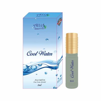 Cool water Attar Roll-On Free From Alcohol 8ml_img_0