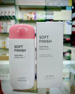Missha All Around Safe Block Soft Finish Sun Milk SPF50+ Or PA+++ (Korea) - 70ml_img_0