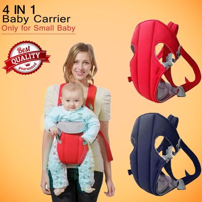 4-in-1 Baby Carrier With Comfortable Cushioned Head Support & Buckle Straps Multicolor_img_0