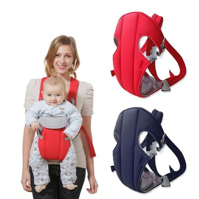 4-in-1 Baby Carrier With Comfortable Cushioned Head Support & Buckle Straps Multicolor_img_2