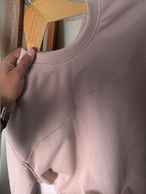 Premium oversized sweatshirt-Dark Pink_img_3