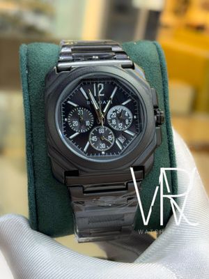 BVLGARI MATT BLACK CHAIN BLACK DIAL_img_0