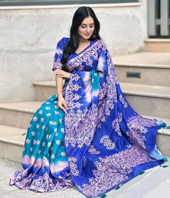 Soft Silk Kasmeri Digital Print Saree_img_3