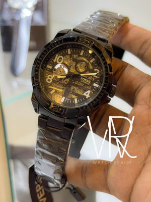 FOSSIL AUTO CHAIN NEW BLACK_img_0
