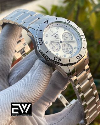 TAG AQUARACER CH SILVER BODY WHITE DIAL_img_0