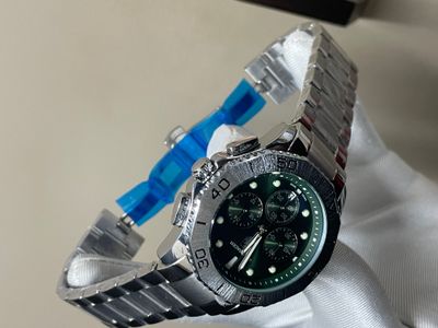 TAG AQUARACER SILVER BODY GREEN DIAL_img_1