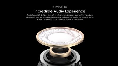 Oraimo OEB-E11D AirBuds 3 Powerful Bass IPX7 Waterproof TWS True Wireless Earbuds- Black_img_1