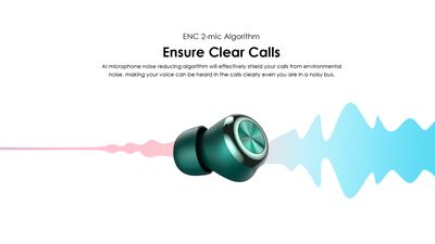 Oraimo OEB-E11D AirBuds 3 Powerful Bass IPX7 Waterproof TWS True Wireless Earbuds- Black_img_2
