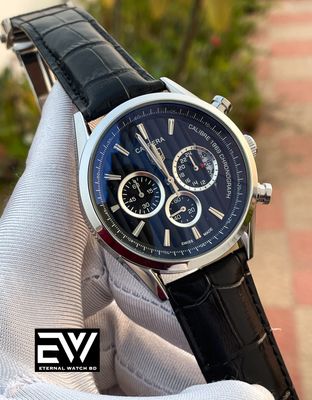 TAG 1969 CHRONO BLACK BELT SILVER CASE BLACK DIAL_img_0