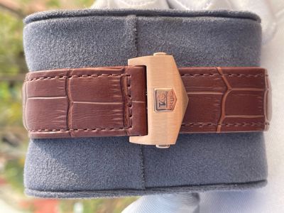 TAG C3 HRONO BROWN BELT ROSEGOLD CASE WHITE DIAL_img_3