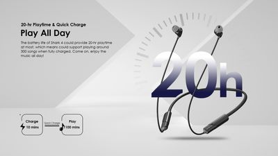 Oraimo Shark 4 Neckband Wireless Earphone_img_3