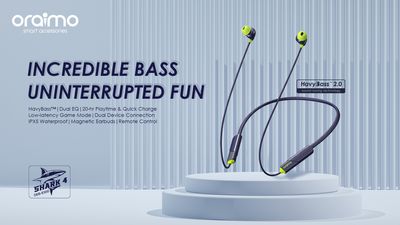 Oraimo Shark 4 Neckband Wireless Earphone_img_6