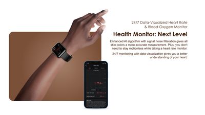 Oraimo OSW-32 Waterproof Smart watch-Dark Chrome_img_6