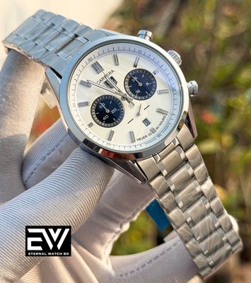 TAG CH 2 CHRONO SILVER BODY WHITE DIAL_img_0