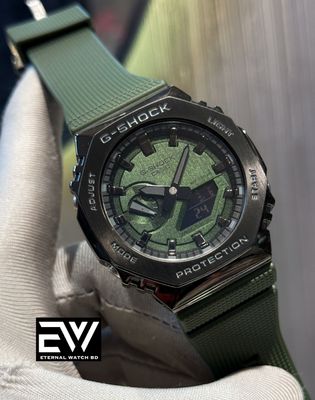 CASIO GSHOCK GM 2100 GREEN METAL BODY_img_0