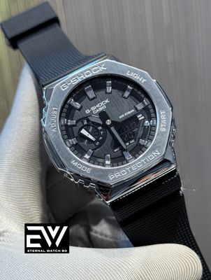 CASIO GSHOCK GM 2100 TITANIUM CASE BLACK BELT BLACK DIAL_img_0