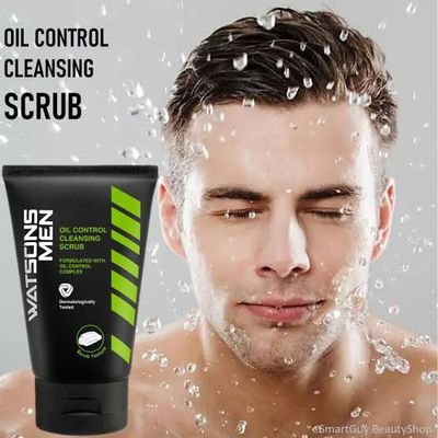 Watsons Men Oil Control Cleansing Scrub 100ml_img_1