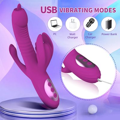 3 In 1 Swing Telescopic Vibrator Clitoris Stimulator Vagina G Spot Massager Heating Masturbator For Women Adult Sex Toys 18+_img_3