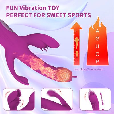 3 In 1 Swing Telescopic Vibrator Clitoris Stimulator Vagina G Spot Massager Heating Masturbator For Women Adult Sex Toys 18+_img_5