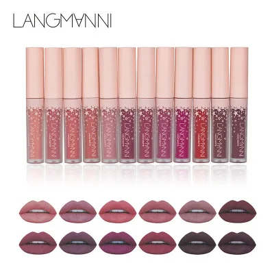 💋Langmanni 12 colour Suit Liquid Matte Lipstick💋_img_1