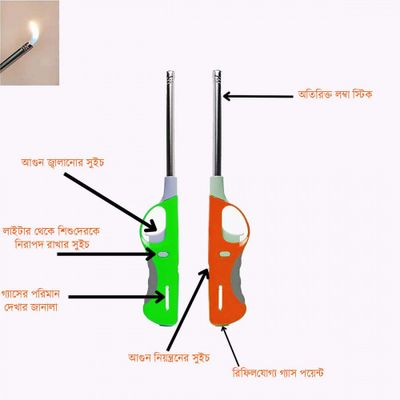 Stove Lighter With Gas Refill Free_img_7