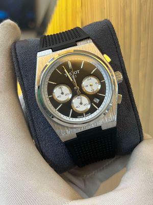Tissot Prx Fiber Black Belt Reverse Panda Dial_img_0